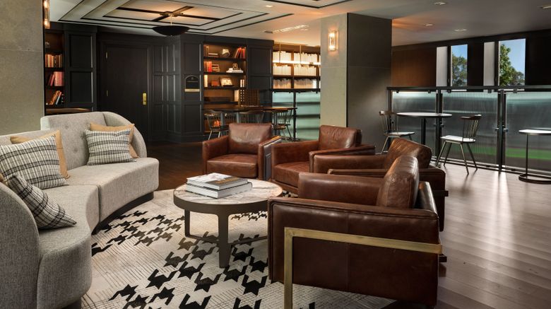 <b>Union Club Hotel at Purdue, Autograph Lobby</b>. Images powered by <a href="https://www.leonardoworldwide.com/" title="Leonardo Worldwide" target="_blank">Leonardo</a>.