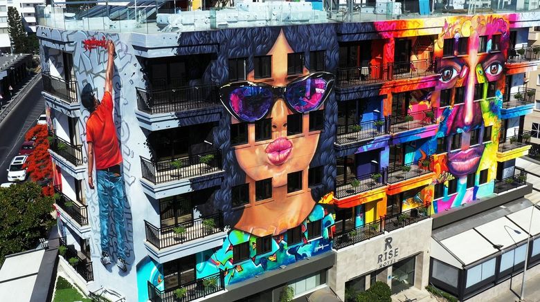 Rise Hotel Larnaca Exterior. Images powered by <a href="https://www.leonardoworldwide.com" target="_blank" rel="noopener">Leonardo</a>.