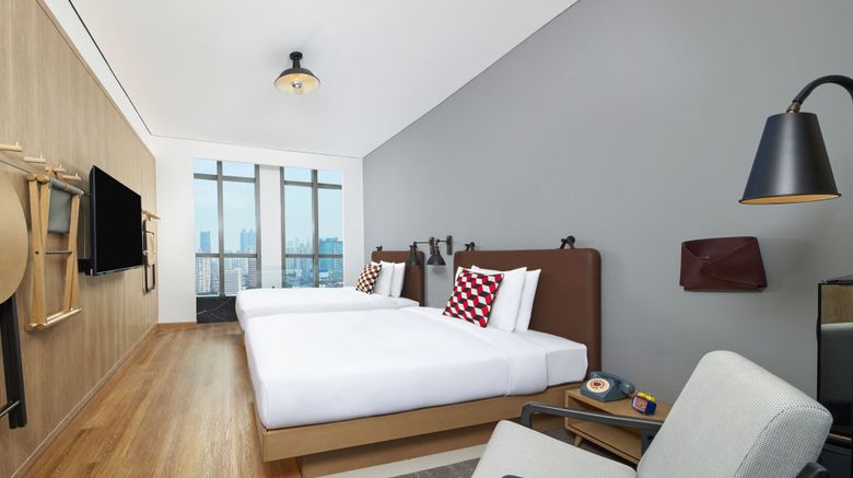 <b>Moxy Shanghai Xuhui Room</b>. Images powered by <a href="https://www.leonardoworldwide.com/" title="Leonardo Worldwide" target="_blank">Leonardo</a>.