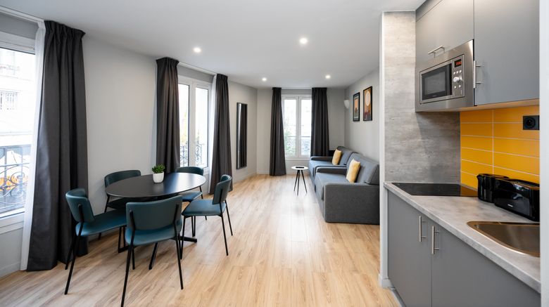 <b>Staycity Aparthotels Gare de l'Est Room</b>. Images powered by <a href="https://www.leonardoworldwide.com/" title="Leonardo Worldwide" target="_blank">Leonardo</a>.