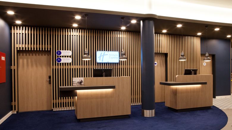 <b>Holiday Inn Express Furth Lobby</b>. Images powered by <a href="https://www.leonardoworldwide.com/" title="Leonardo Worldwide" target="_blank">Leonardo</a>.