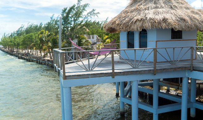 Thatch Caye Private Island Resort Exterior