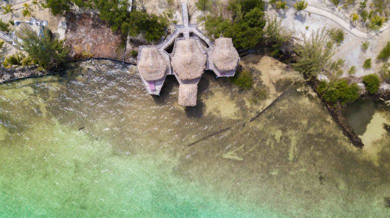 <b>Thatch Caye Private Island Resort Exterior</b>. Images powered by <a href="https://www.leonardoworldwide.com/" title="Leonardo Worldwide" target="_blank">Leonardo</a>.