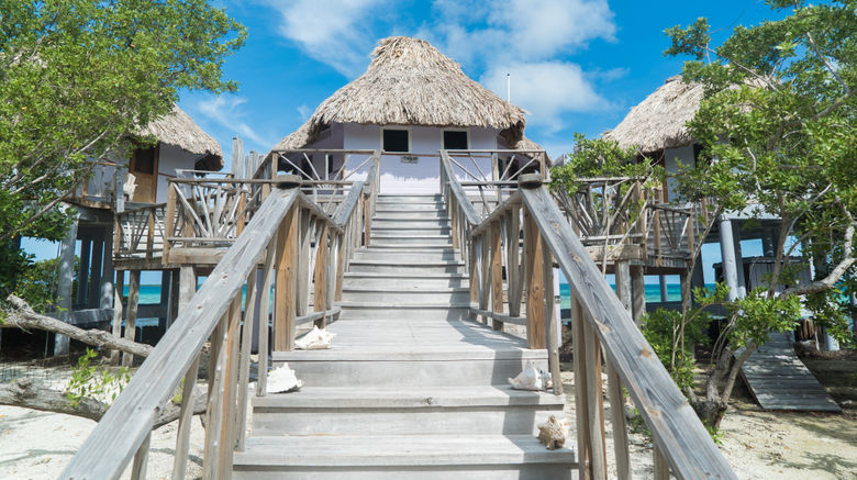 <b>Thatch Caye Private Island Resort Lobby</b>. Images powered by <a href="https://www.leonardoworldwide.com/" title="Leonardo Worldwide" target="_blank">Leonardo</a>.