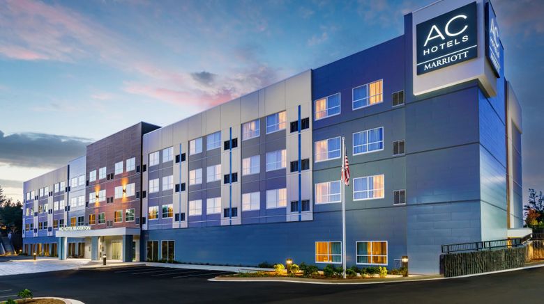 AC Hotel Portland Beaverton Exterior. Images powered by <a href="https://www.leonardoworldwide.com" target="_blank" rel="noopener">Leonardo</a>.