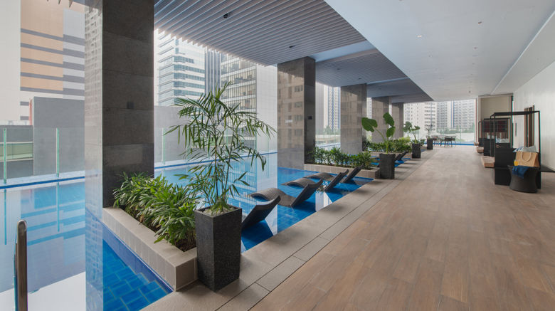 <b>Somerset Central Salcedo Makati Pool</b>. Images powered by <a href="https://www.leonardoworldwide.com/" title="Leonardo Worldwide" target="_blank">Leonardo</a>.