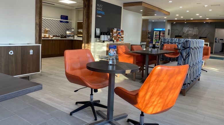 <b>Holiday Inn Express Hotel & Suites Restaurant</b>. Images powered by <a href="https://www.leonardoworldwide.com/" title="Leonardo Worldwide" target="_blank">Leonardo</a>.
