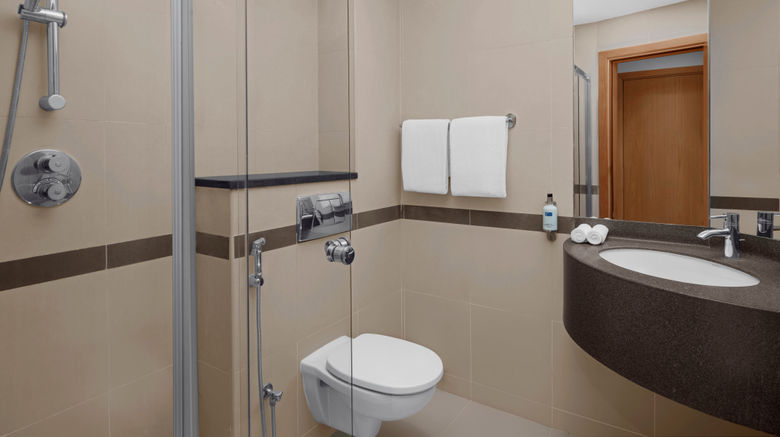 <b>Holiday Inn Express Dubai Airport Room</b>. Images powered by <a href="https://leonardo.com/" title="Leonardo Worldwide" target="_blank">Leonardo</a>.