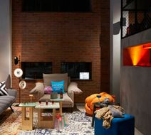 Moxy Manchester City Lobby