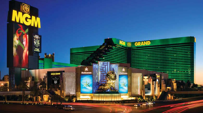 SKYLOFTS at MGM Grand Exterior. Images powered by <a href=https://www.travelweekly.com/Hotels/Las-Vegas/