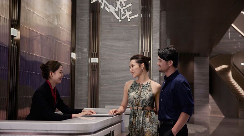 <b>Wenzhou Marriott Hotel Lobby</b>. Images powered by <a href="https://www.leonardoworldwide.com/" title="Leonardo Worldwide" target="_blank">Leonardo</a>.