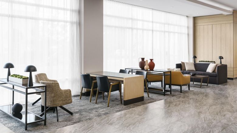 <b>AC Hotel Raleigh Downtown Lobby</b>. Images powered by <a href="https://www.leonardoworldwide.com/" title="Leonardo Worldwide" target="_blank">Leonardo</a>.