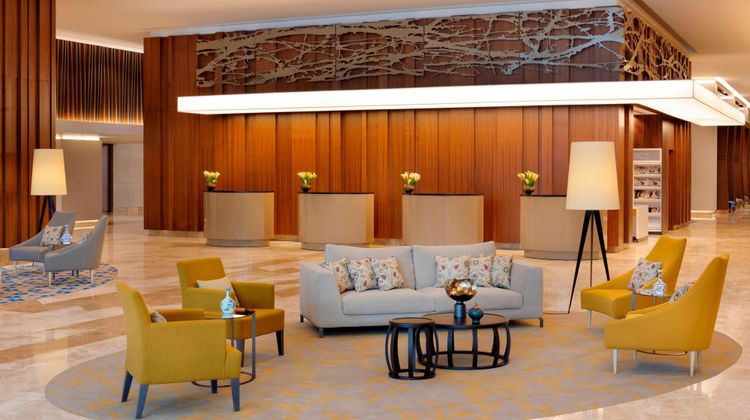 Istanbul Marriott Hotel Sisli Lobby