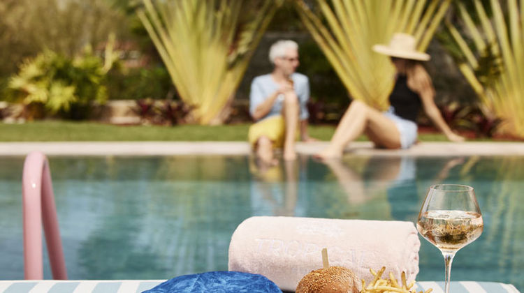 Tropical Hotel Pool