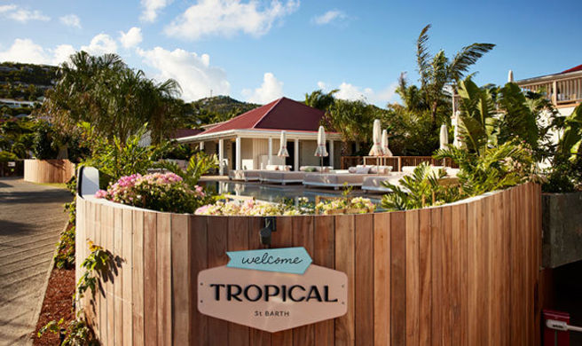 Tropical Hotel Exterior