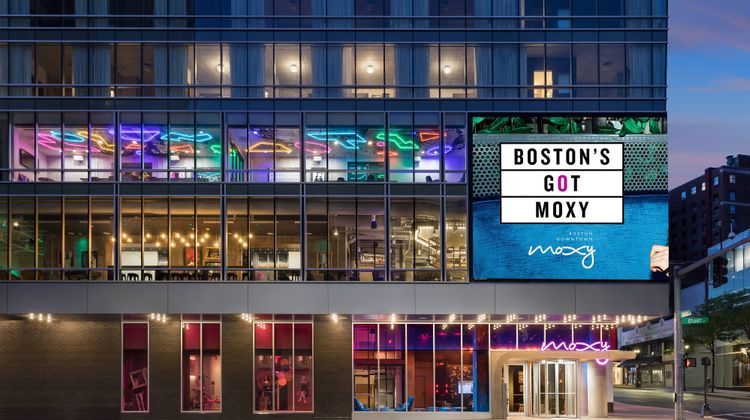 Moxy Boston Downtown Exterior