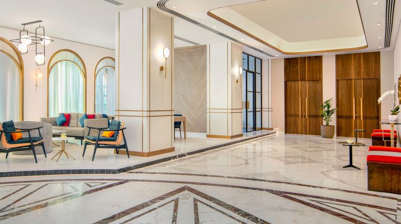 <b>Sheraton Abu Dhabi Hotel & Resort Lobby</b>. Images powered by <a href="https://www.leonardoworldwide.com/" title="Leonardo Worldwide" target="_blank">Leonardo</a>.
