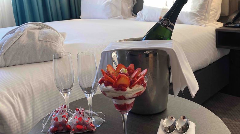 <b>Holiday Inn Paris-CDG Airport Room</b>. Images powered by <a href="https://www.leonardoworldwide.com/" title="Leonardo Worldwide" target="_blank">Leonardo</a>.