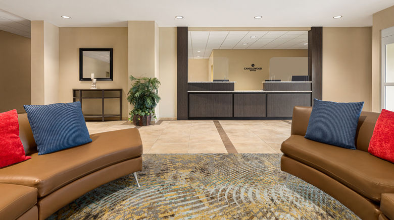 <b>Candlewood Stes Safety Harbor-Clearwater Lobby</b>. Images powered by <a href="https://www.leonardoworldwide.com/" title="Leonardo Worldwide" target="_blank">Leonardo</a>.