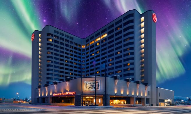 Sheraton Anchorage Hotel & Spa Exterior