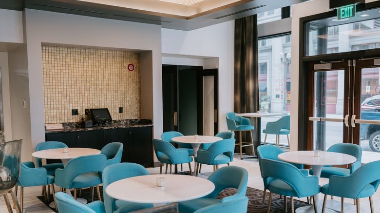 <b>Hotel Indigo St Louis Downtown Restaurant</b>. Images powered by <a href="https://www.leonardoworldwide.com/" title="Leonardo Worldwide" target="_blank">Leonardo</a>.