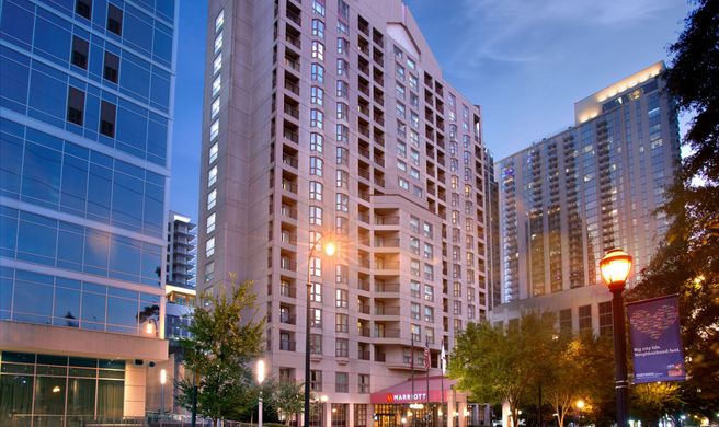 Atlanta Marriott Suites Midtown Exterior