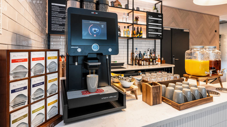 <b>Staycity Frankfurt Airport Restaurant</b>. Images powered by <a href="https://www.leonardoworldwide.com/" title="Leonardo Worldwide" target="_blank">Leonardo</a>.