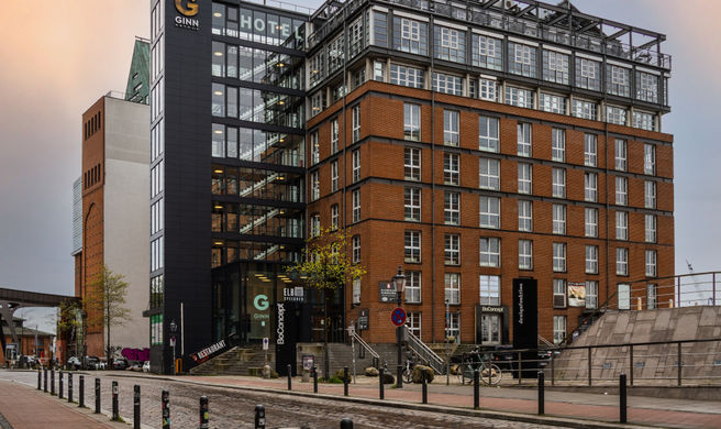 GINN Hotel Hamburg Elbspeicher Exterior