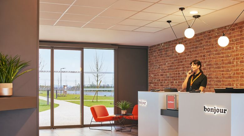 <b>easyHotel Charles de Gaulle Villepinte Lobby</b>. Images powered by <a href="https://www.leonardoworldwide.com/" title="Leonardo Worldwide" target="_blank">Leonardo</a>.