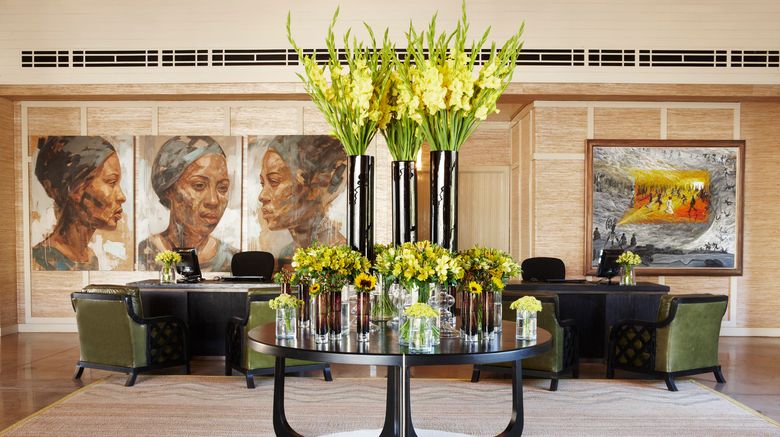<b>Delaire Graff Lodges & Spa Lobby</b>. Images powered by <a href="https://www.leonardoworldwide.com/" title="Leonardo Worldwide" target="_blank">Leonardo</a>.