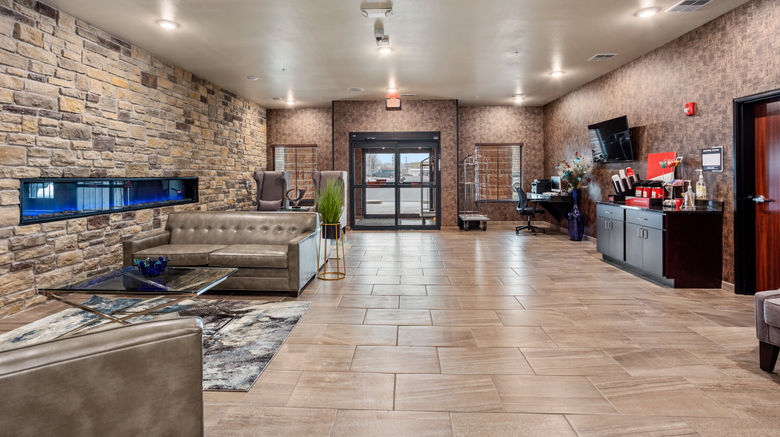 <b>Cobblestone Hotel & Suites Little Chute Lobby</b>. Images powered by <a href="https://www.leonardoworldwide.com/" title="Leonardo Worldwide" target="_blank">Leonardo</a>.