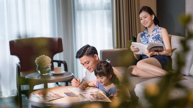<b>Fraser Suites Hanoi Suite</b>. Images powered by <a href="https://www.leonardoworldwide.com/" title="Leonardo Worldwide" target="_blank">Leonardo</a>.