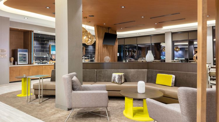 SpringHill Suites Durham City View Lobby