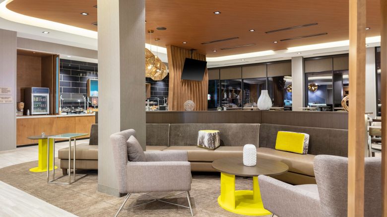 <b>SpringHill Suites Durham City View Lobby</b>. Images powered by <a href="https://www.leonardoworldwide.com/" title="Leonardo Worldwide" target="_blank">Leonardo</a>.