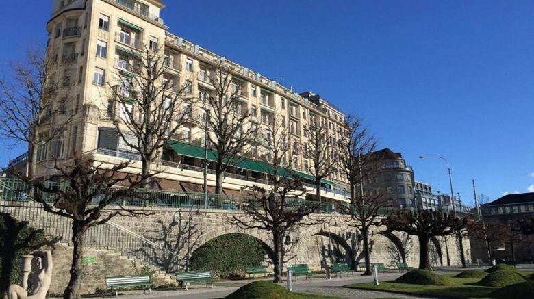 Hotel de la Paix Exterior. Images powered by <a href="https://www.leonardoworldwide.com" target="_blank" rel="noopener">Leonardo</a>.