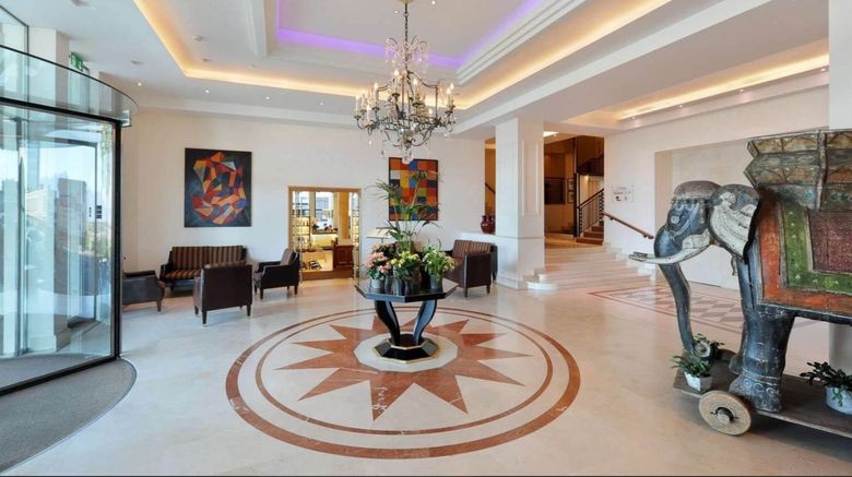<b>Hotel de la Paix Lobby</b>. Images powered by <a href="https://www.leonardoworldwide.com/" title="Leonardo Worldwide" target="_blank">Leonardo</a>.