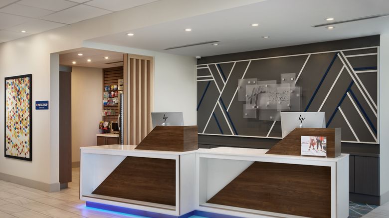 <b>Holiday Inn Express & Suites Gulf Breeze Lobby</b>. Images powered by <a href="https://www.leonardoworldwide.com/" title="Leonardo Worldwide" target="_blank">Leonardo</a>.
