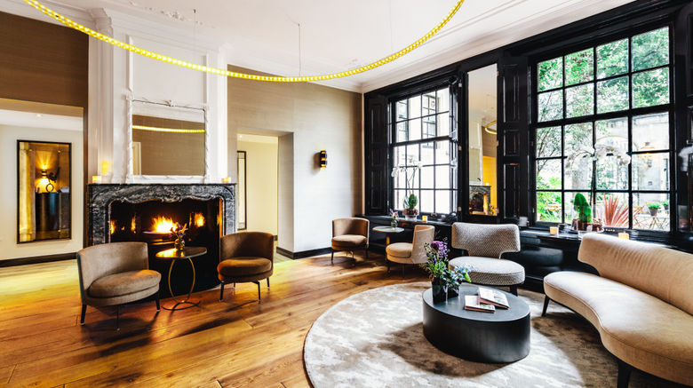 <b>The Dylan Lobby</b>. Images powered by <a href=https://www.travelagewest.com/Hotels/Amsterdam/