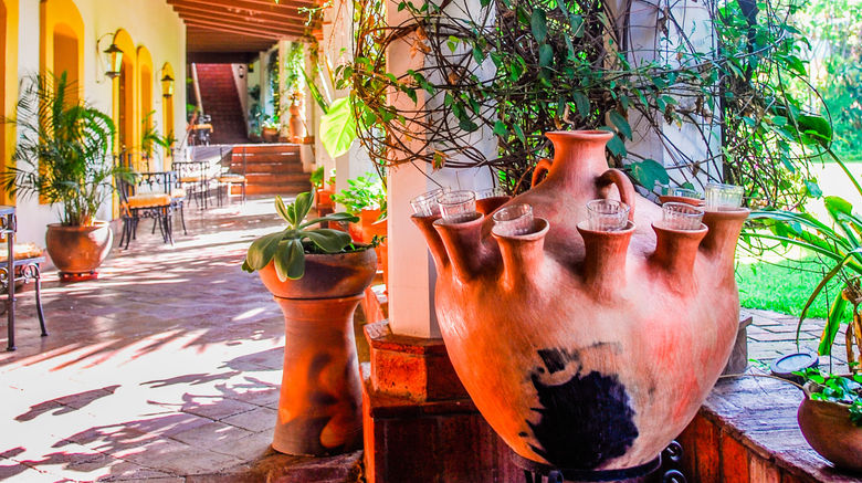 <b>Hotel Hacienda Los Laureles - Spa Lobby</b>. Images powered by <a href="https://www.leonardoworldwide.com/" title="Leonardo Worldwide" target="_blank">Leonardo</a>.