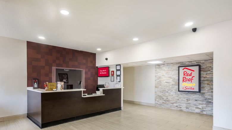 <b>Red Roof PLUS+ & Suites Savannah I-95 Lobby</b>. Images powered by <a href="https://www.leonardoworldwide.com/" title="Leonardo Worldwide" target="_blank">Leonardo</a>.