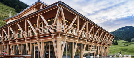 Hubertus Alpin Lodge Spa Exterior