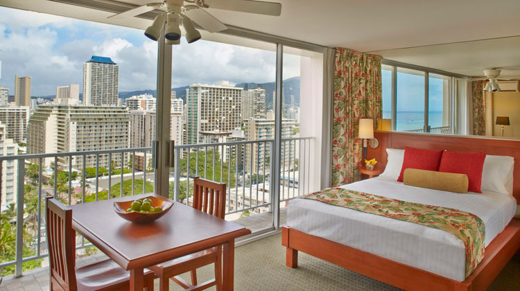 Pacific Monarch Hotel Room