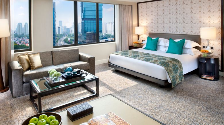 <b>Mandarin Oriental, Jakarta Room</b>. Images powered by <a href="https://www.leonardoworldwide.com/" title="Leonardo Worldwide" target="_blank">Leonardo</a>.