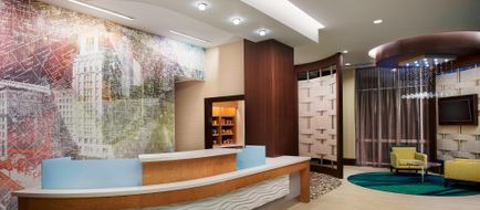 SpringHill Suites Houston Downtown Lobby
