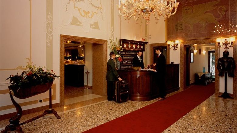 <b>Hotel Al Gazzettino Lobby</b>. Images powered by <a href="https://www.leonardoworldwide.com/" title="Leonardo Worldwide" target="_blank">Leonardo</a>.