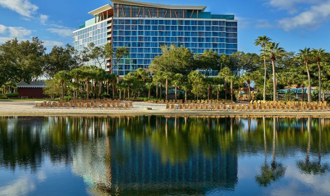 Walt Disney World Swan Reserve Exterior
