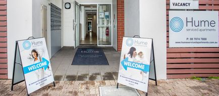 Hume Serviced Apartments Exterior