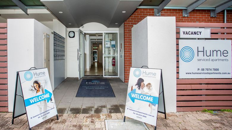 <b>Hume Serviced Apartments Exterior</b>. Images powered by <a href="https://www.leonardoworldwide.com/" title="Leonardo Worldwide" target="_blank">Leonardo</a>.
