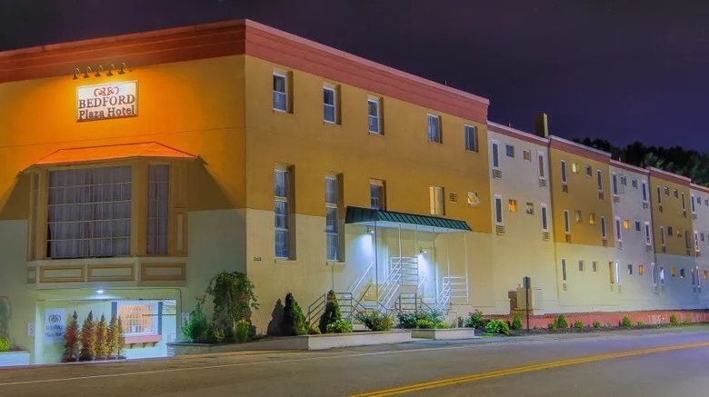 <b>Bedford Plaza Hotel Exterior</b>. Images powered by <a href="https://www.leonardoworldwide.com/" title="Leonardo Worldwide" target="_blank">Leonardo</a>.