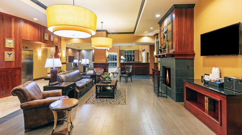 <b>Holiday Inn Ardmore I-35 Lobby</b>. Images powered by <a href="https://www.leonardoworldwide.com/" title="Leonardo Worldwide" target="_blank">Leonardo</a>.